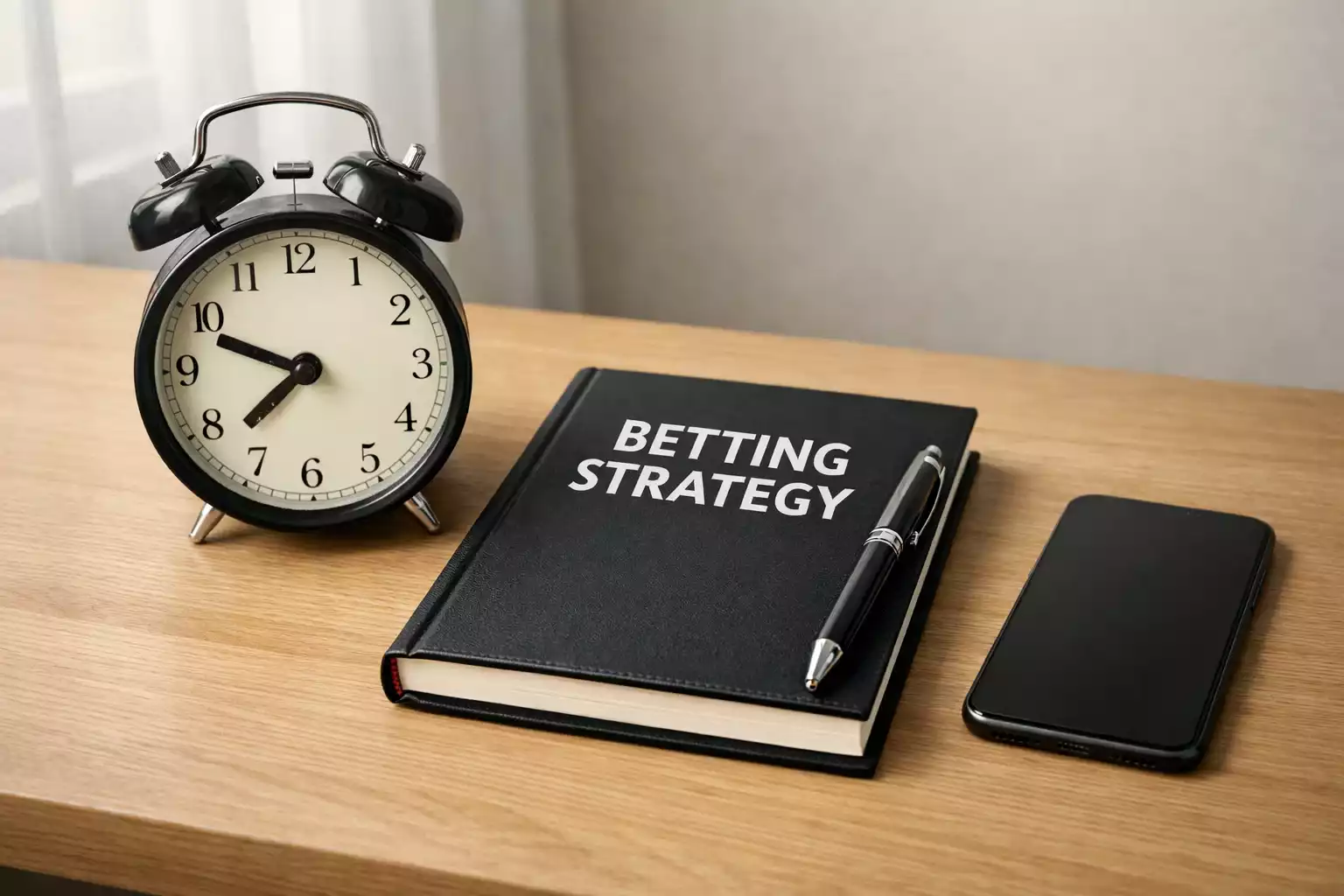 Horloge et bloc-notes symbolisant les limites de temps de jeu